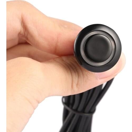 LED Reversing Radar Vehicle European License Plate Frame Car Parking Sensor System with 3 Ultrasonic Sensor on EU Plate Frame