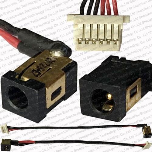 100% Original new LAPTOP DC Power Jack Socket Cable Wire connector for SAMSUNG 7 SLATE 7 SLATE XE700T1A-H01AU XE700T1C series