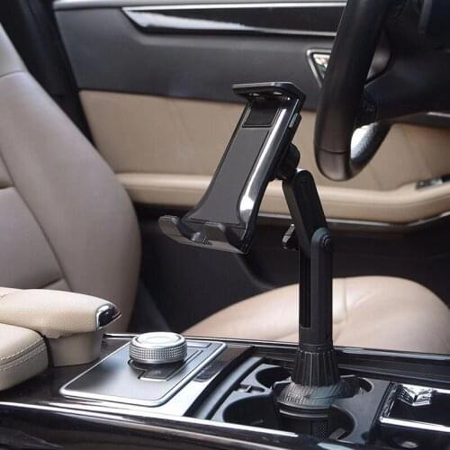 Tablet Car Mount Phone Stand Cup Tablet Phone Holder Drink Bottle Stand Support For iPad Smartphone Mobile Bracket
