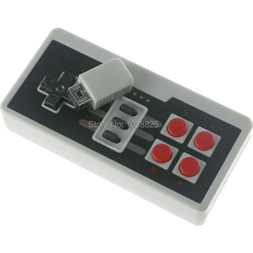 Wireless Controller Gamepad for FC/NES NS Nintendo Classic Edition Mini Game Console controller Accessory w USB Charging Cable