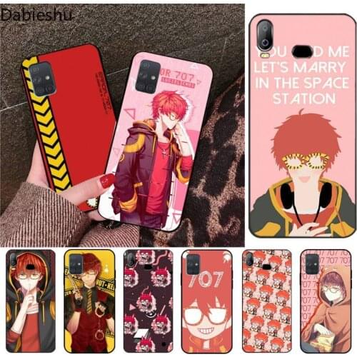 707 Mystic Messenger black Phone Case Hull For Samsung Galaxy A21S A01 A11 A31 A81 A10 A20E A30 A40 A50 A70 A80 A71 A51