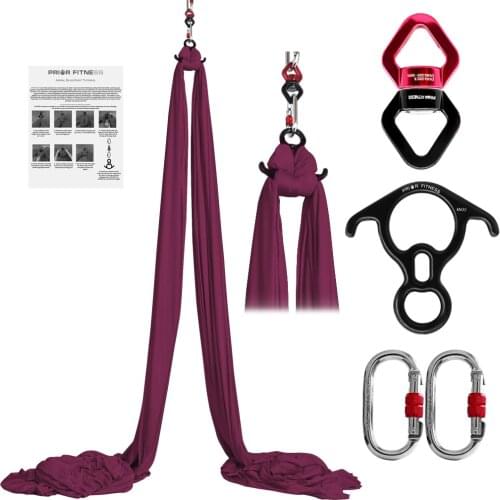 4.4Yards/4M Yoga Fitness Aerial Silk Yoga Swing For Home Outdoor Yoga Hammock Set Aerial Hammock Acrobatic Dance for gymnast