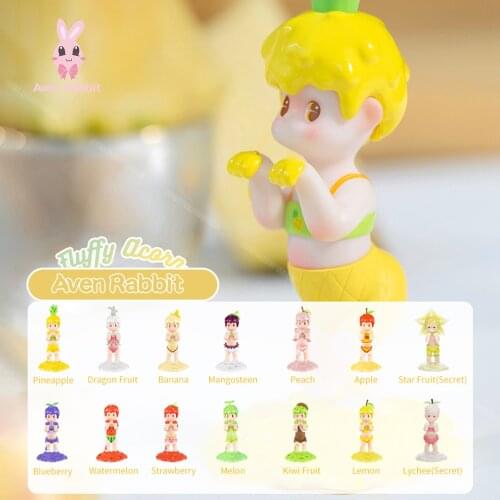 Blind Box Toys Flcorn Fruit Series Blind Box Guess Bag Caja Ciega Blind Bag Toys Anime Figures Cute Girl Gift Model Accesorios
