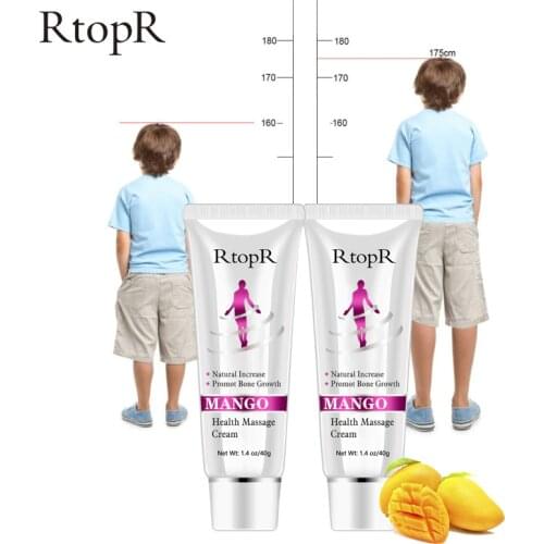 RtopR Mango Pure Natural Health Massage Increases Body Growth Higher Health Massage Cream Foot Care Products Promote Bone Growth
