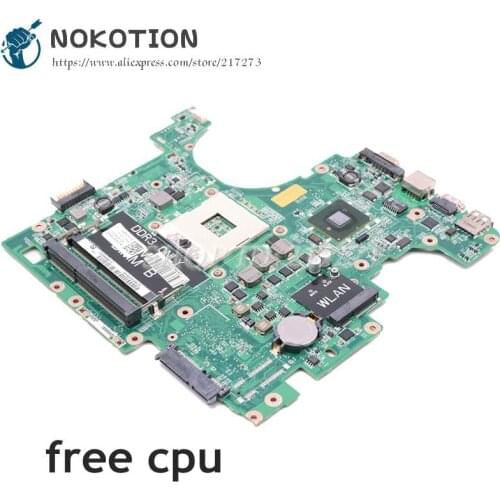 NOKOTION For Dell Inspiron 1564 Laptop Motherboard CN-0F4G6H F4G6H 0F4G6H DAUM3BMB6E0 MAIN BOARD HM55 UMA DDR3