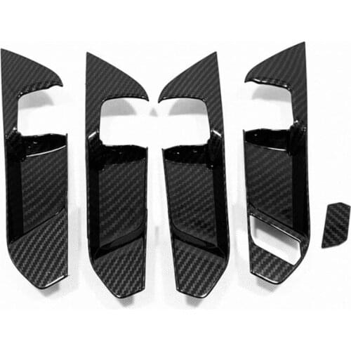 Nner Door Handle Trim Bowl Cover Decoration Box Ring Auto Accessories for Toyota RAV 4 2019