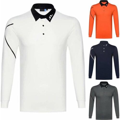 Autumn and winter 20 new golf long sleeve t-shirt mens golf sports bottom shirt polo shirt outdoor casual top