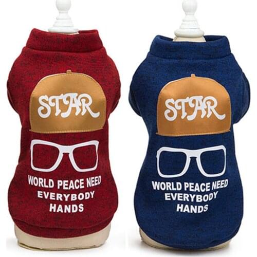 Dog Clothes Winter Warm Pet Dog Jackets Coat Puppy Chihuahua Clothing Hoodies For Small Medium Dogs Puppy Yorkshire Outfit S-XXL