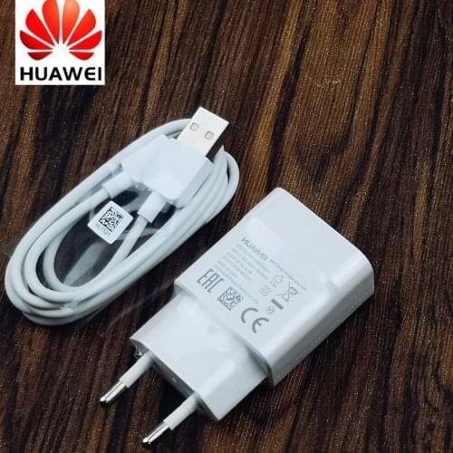 Original huawei y9 charger 5V/2A EU Adaptor for p10 lite p9 lite p8 y7 Y9 y8 2018 honor 9 lite 7x 8x y6 prime