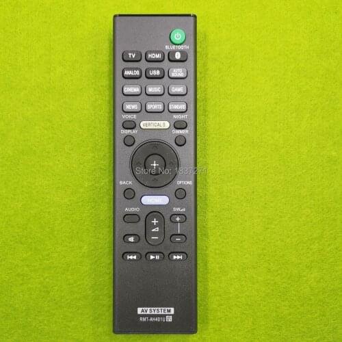 Remote Control RMT-AH401U for SONY HT-X9000F SA-WX9000F SOUNDBAR System