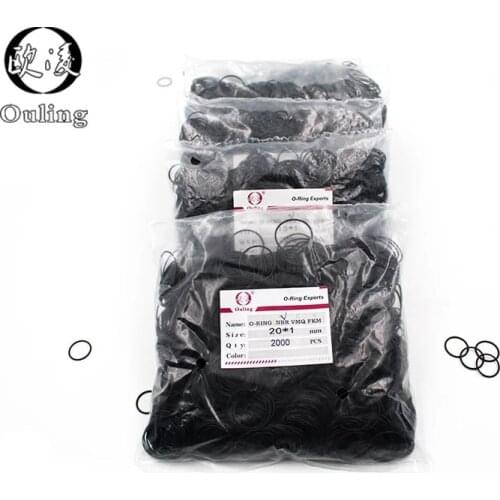 300PC/lot wholesale Black NBR Sealing O-Ring CS1.9mm OD5/5.5/6/6.5/7/7.5/8/8.5/9/10mm O Ring Seal Rubber Gasket Oil waterproof