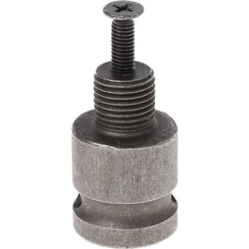 1/2'' Drill Chuck Adaptor For Impact Wrench Conversion 1/2-20UNF with 1 Pc Screw