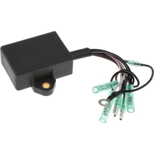 1pcs Black CDI Unit for Yamaha Outboard Motor 2 Stroke 9.9HP 15HP Easy to Install