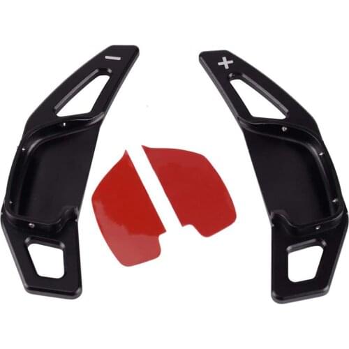 2Pcs GSD Aluminum alloy Car Steering Wheel Shift Paddle Shifter Extension for Toyota Corolla For Camry Rav4 Zelas Mark