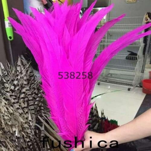 30-35cm silver pheasant feathers for craft dancer decoration plumages