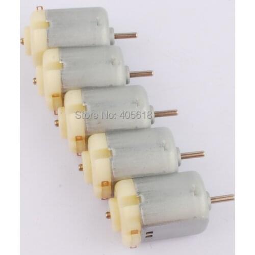 5pcs New top MABUCHI standard 130 motor Brush needle Micro DC motor, DC3V-6V toy motor