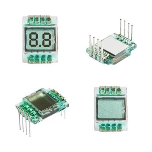 8PIN TN Positive 2-Digits Segment LCD Panel Without Backlight Small Instrument Display