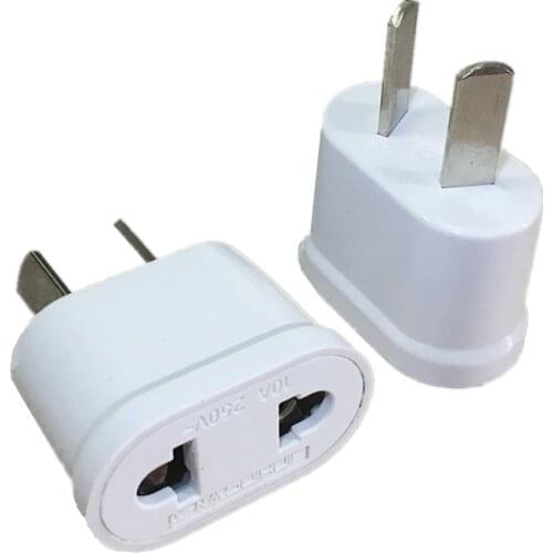 AU Plug Adapter EU US To AU Australia Travel Adapter Electric Plug Power Charger Sockets AC Converter Outlet