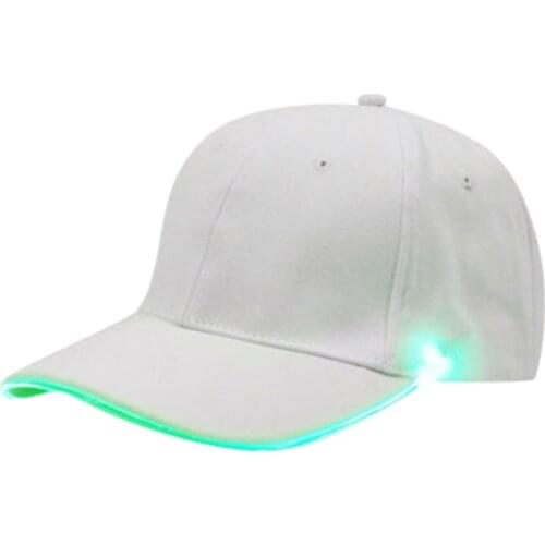 LED Lighted Baseball Cap Glow Club Party Baseballs Hip-Hop Adjustable Outdoor Sports Hat For Women Men Gorras Para Hombre шапка