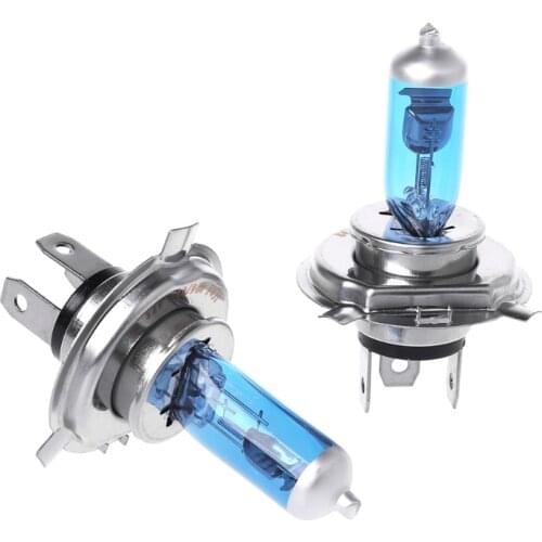 2x Super H4 100W 9003 HB2 Bi-Xenon HID 6000K White High Low Beam Headlight Bulb