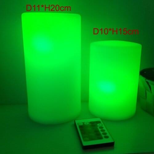D11*H20cm LED Mood Light 16 Colour Changing LED Night Bedside Lamp Rechargeable Mood Lamp Bedroom Night Light for Children 1pc