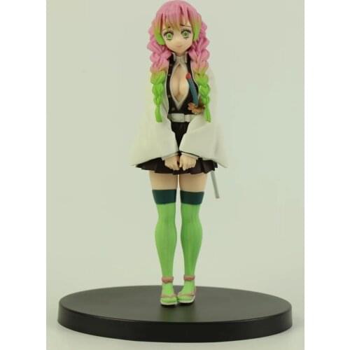 Demon Slayer: Kimetsu No Yaiba Vol.13 Mitsuri Kanroji Action Figure Toys Anime Figurals