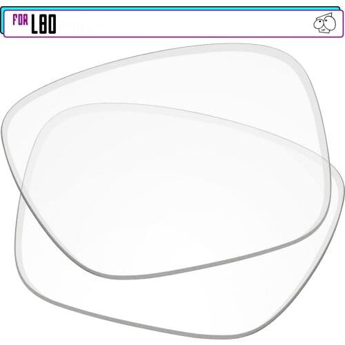 EZReplace Polarized Replacement Lenses for - Oakley LBD Sunglasses - HD Clear
