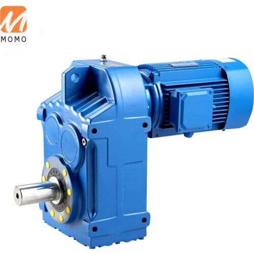 F67 helical gear parallel shaft reducer