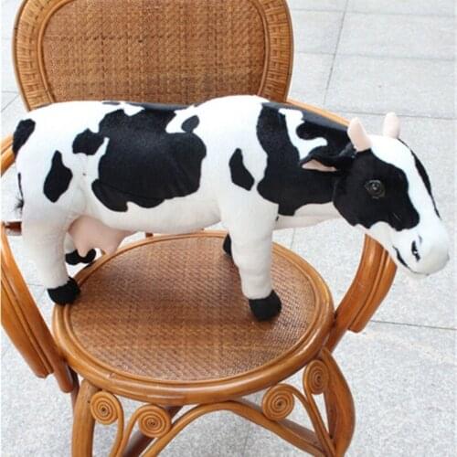 Giant Big Hung 70cm Likelife Milk Cow Toys Doll Plush Soft Stuffed Animal Gifts Cotton Birthday Gift Rewards Cute