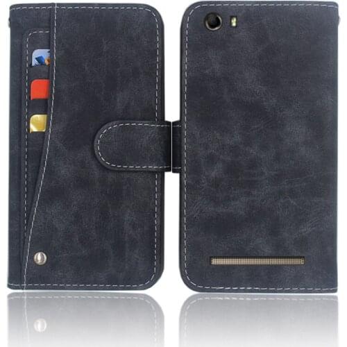 Hot! DEXP Ixion ES260 Navigator Case High quality flip leather phone bag cover case with Front slide card slot