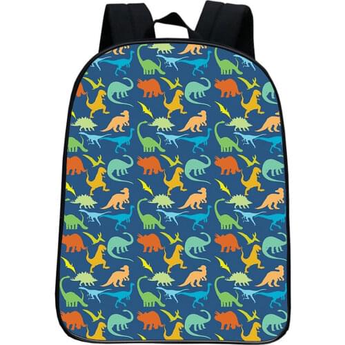 Cool Popular Animal Pattern Backpack For Children Dinosaur School Bags Boys Girls Bookbag Cute Primary Bag Mochila