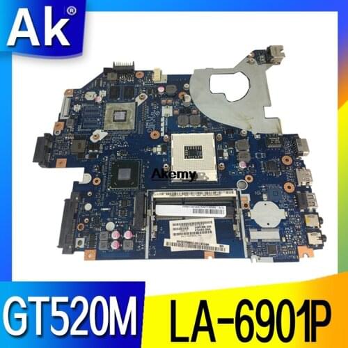 LA-6901P Laptop motherboard For Acer 5750 5750G 5755 5755G mainboard GT520M