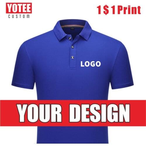 YOTEE2020 summer cheap fashion personal company group custom embroidery short sleeve polo