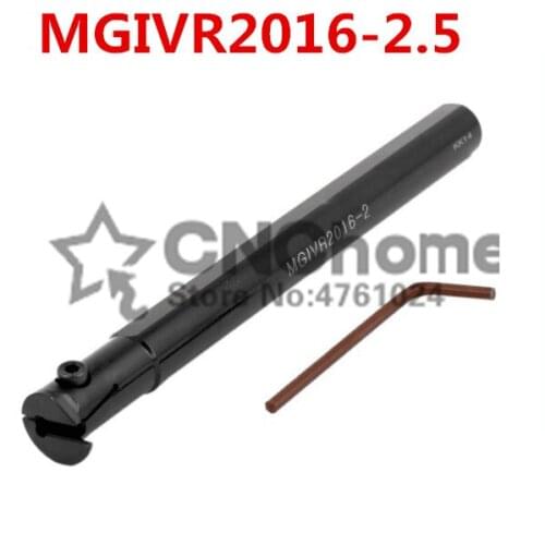 MGIVR2016-2.5/MGIVL2016-2.5 CNC Internal Grooving Lathe Tool Holder,Grooving Parting Cutting Tool Holder For MGMN250 Inserts