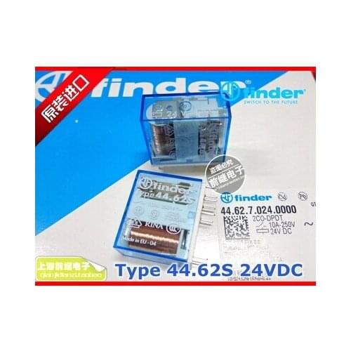 NEW relay 44.62.7.024.0000 /44.62S 24VDC 44.62S-24VDC 10A 250V 24vdc DC24V finder DIP8 5pcs/lot