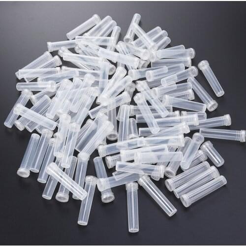 Nutrition Flower Plastic Tube Transparent Water Flower Tube Cap Flower Water Container Florist Supplies For Nutrition Storing