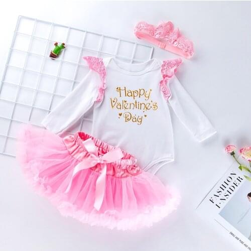 Baby Girls 2020 Christmas Clothes Set Fashion Princess Newborn 0-24M Kids Girls Clothes Party Baptism Girl Birthday Clothes