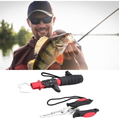 Cutter Plier Scissor Fish Gripper Plier Set Nipper Pincer Snip Fishing Lure Lipgrip Accessory Tool Clip Clamp Grabber Trigger