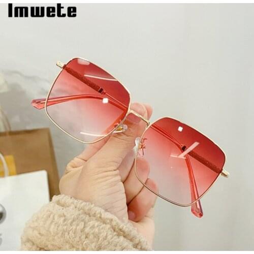 Imwete Fashion Sunglasses Women Classic Brand Sun Glasses Men UV Protection Eyewear Streetwear Outdoor Goggles