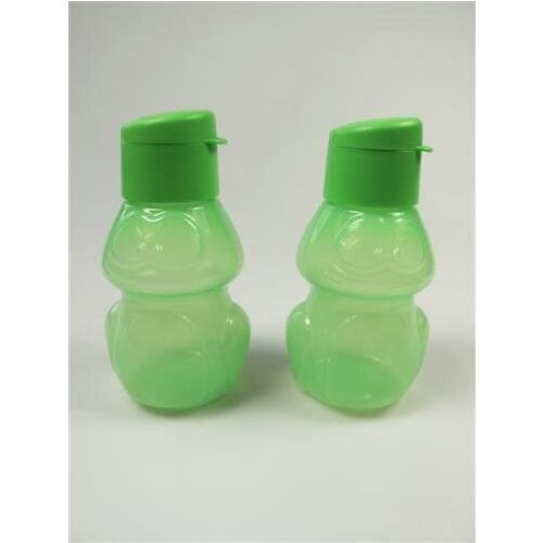 Tupperware To Go Eco 350 ml green water bottle, frog (2x350 ml) kids School ecological bottle