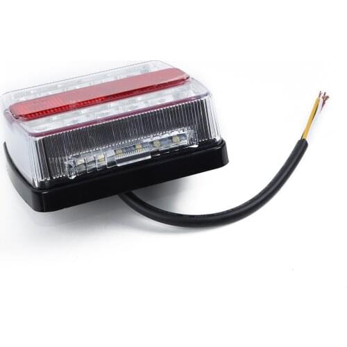 Rear Tail Lights Left Right Parts Replacement 2Pcs Submersible Trailer