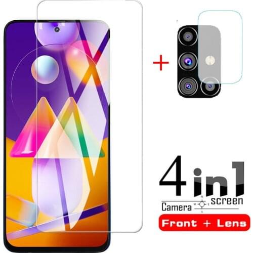 4 in 1 camera tempered glass For samsung galaxy m31s 2020 6.5" sumsung m 31s m317f sm-m317f/ds screen protector protective Film