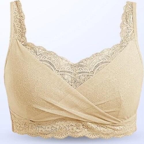 Female Lace Bra After Breast Cancer Surgical Resection Surgery Artificial Boobs Prosthesis Without Steel Ring Lingerie Bra H4629