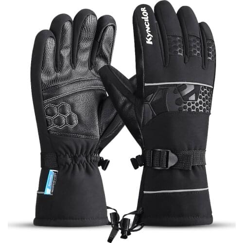 Outdoor Autumn Winter Gloves Thicken Snowboard Ski Glove Touch Screen Warm Thermal Waterproof Motorcycle Riding Gloves