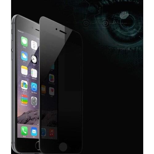 0.3mm Thin Anti Spy Privacy Tempered Glass For iPhone 7 X XR XS Screen Protector For iPhone 5 6 6s Plus Protective Film 500pcs