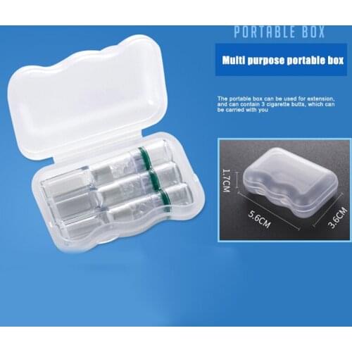 1 Set Disposable Tobacco Cigarettes Filter Thin Holder Dustproof Tube Mouthpiece JDH88