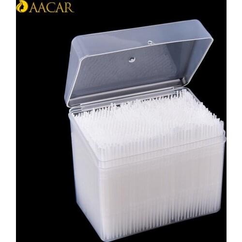 1100pcs/Box Dental Flosser Tooth brush Tooth Picks Flosser Tooth Pick Interdental Brush 6.5cm Teeth Oral Hygiene Cleaner Stick