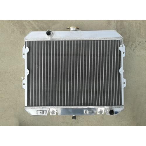 3Row Aluminum Radiator + Fan For Nissan S130 Datsun 280ZX NA/T 1981 1982 1983 Fairlady Z 2.8L L28E I6 Engine 81 82 83