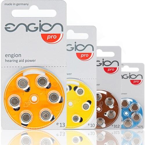 Laifa 60 Pieces Hearing Aids Batteries Zinc Air A10 10A A312 312A A675 675A A13 13A Hearing Aid Battery Zinc Air