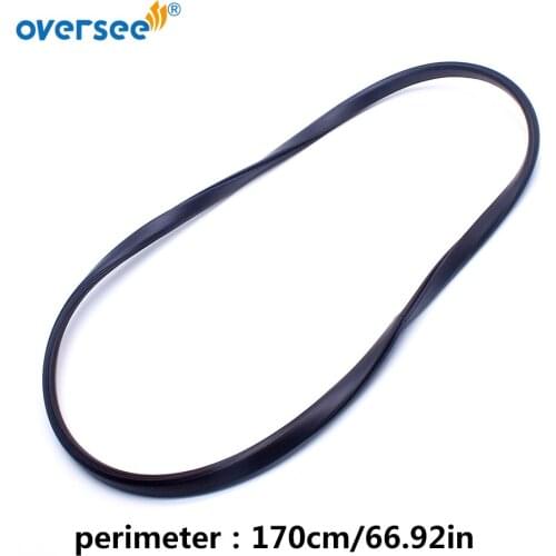 66T-42716 Rubber Seal For Yamaha Outboard Motor 2T E40G 40HP Parsun T40-03000002 Hidea Seapro 66T-42716-00